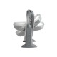 06-21184 ESTIA ΑΝΕΜΙΣΤΗΡΑΣ ΕΠΙΔΑΠΕΔΙΟΣ HURRICANE 50cm 90w ΑΣΗΜΙ