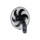 06-21177 ESTIA ΑΝΕΜΙΣΤΗΡΑΣ ΕΠΙΤΟΙΧΙΟΣ BOW 45cm 75w ΜΑΥΡΟΣ ΜΕ ΜΕ ΤΗΛΕΧΕΙΡΙΣΤΗΡΙΟ
