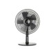 06-21078 ESTIA ΑΝΕΜΙΣΤΗΡΑΣ ΕΠΙΤΡΑΠΕΖΙΟΣ LEVANTO 30cm 45w ΜΑΥΡΟΣ