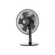 06-21078 ESTIA ΑΝΕΜΙΣΤΗΡΑΣ ΕΠΙΤΡΑΠΕΖΙΟΣ LEVANTO 30cm 45w ΜΑΥΡΟΣ