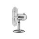 06-21542 ESTIA ΑΝΕΜΙΣΤΗΡΑΣ ΕΠΙΤΡΑΠΕΖΙΟΣ RETROFLOW 30cm 40w ΜΕΤΑΛΛΙΚΟΣ ΑΣΗΜΙ