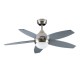 06-21191 ESTIA ΑΝΕΜΙΣΤΗΡΑΣ ΟΡΟΦΗΣ CELESTE 111cm 70w ΜΕ ΑΝΤΙΣΤΡΕΨΙΜΑ ΠΤΕΡΥΓΙΑ ΛΕΥΚΟ/ΓΚΡΙ
