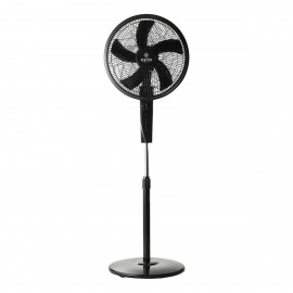 06-21160 ESTIA ΑΝΕΜΙΣΤΗΡΑΣ ΣΤΑΝΤ ΕΠΙΔΑΠΕΔΙΟΣ AITHER 40cm 45w ΜΑΥΡΟΣ ΜΕ ΧΡΟΝΟΔΙΑΚΟΠΤΗ
