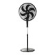 06-21146 ESTIA ΑΝΕΜΙΣΤΗΡΑΣ ΣΤΑΝΤ ΕΠΙΔΑΠΕΔΙΟΣ AITHER 45cm 75w ΜΑΥΡΟΣ