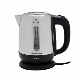 06-17248 ESTIA ΒΡΑΣΤΗΡΑΣ BLACK & INOX ΑΝΟΞΕΙΔΩΤΟΣ 1.2lt 1.630W