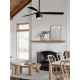 Lucci Air Peregrine 80213281 Ανεμιστήρας Οροφής 142cm με Φως Μαύρος