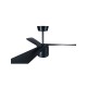 Lucci Air Peregrine 80213281 Ανεμιστήρας Οροφής 142cm με Φως Μαύρος