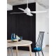 Lucci Air Aria 80212994 Ανεμιστήρας Οροφής 122cm με Φως Λευκός