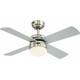 WESTINGHOUSE 72417 COLOSSEUM ΑΝΕΜΙΣΤΗΡΑΣ ΟΡΟΦΗΣ Brushed Nickel/Weathered maple/silver blades 36''