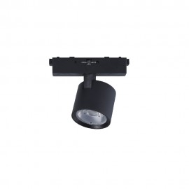 TMU0100-Black Inlight Φωτιστικό LED 7W 3CCT για Ultra-Thin μαγνητική ράγα σε μαύρη απόχρωση D:5X15,2X9,5cm (TMU0100-Black)
