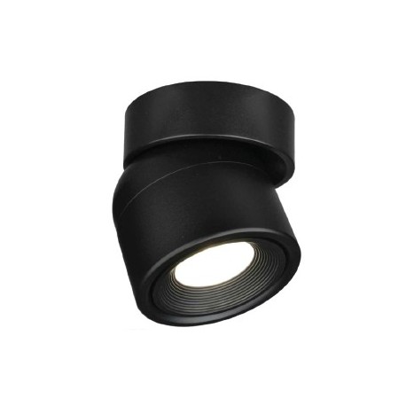 9096-Black InLight Φωτιστικό Σποτ Οροφής LED 7W, 3000K , Μαύρο, D:9x9,3cm (9096-Black)
