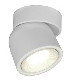 9096-White InLight Φωτιστικό Σποτ Οροφής LED 7W, 3000K , Λευκό, D:9x9,3cm (9096-White)