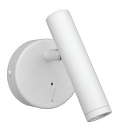 43078-White Inlight Φωτιστικό Τοίχου LED 3W, 3000K, Λευκό D:2,5x11,2cm (43078-White)