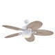 Westinghouse Oasis 7316440 Ανεμιστήρας Οροφής 132cm με Φως Bahama Grey
