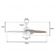 Westinghouse Oasis 7316440 Ανεμιστήρας Οροφής 132cm με Φως Bahama Grey