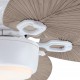 Westinghouse Oasis 7316440 Ανεμιστήρας Οροφής 132cm με Φως Bahama Grey