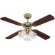 WESTINGHOUSE 78265 PRINCESS TRIO ANCIENT BRASS 42''