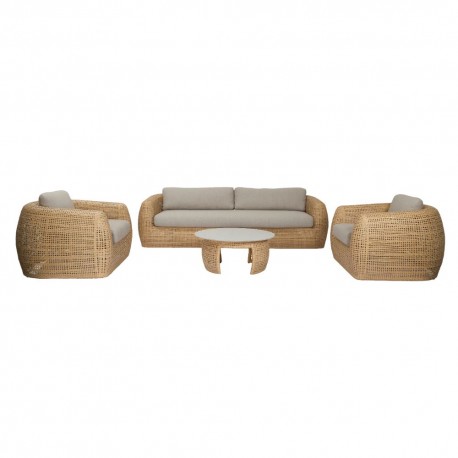105015 ARCATA ΣΕΤ ΣΑΛΟΝΙ 4ΤΜΧ  RATTAN