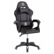 ΠΟΛΥΘΡΟΝΑ GAMING DARREN HM1203.04 ΜΑΥΡΟ-ΛΕΥΚΟ PVC 58.5x100x120Υεκ.