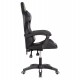 ΠΟΛΥΘΡΟΝΑ GAMING DARREN HM1203.04 ΜΑΥΡΟ-ΛΕΥΚΟ PVC 58.5x100x120Υεκ.