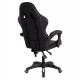 ΠΟΛΥΘΡΟΝΑ GAMING DARREN HM1203.04 ΜΑΥΡΟ-ΛΕΥΚΟ PVC 58.5x100x120Υεκ.