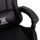 ΠΟΛΥΘΡΟΝΑ GAMING DARREN HM1203.04 ΜΑΥΡΟ-ΛΕΥΚΟ PVC 58.5x100x120Υεκ.