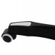 ΠΟΛΥΘΡΟΝΑ GAMING DARREN HM1203.04 ΜΑΥΡΟ-ΛΕΥΚΟ PVC 58.5x100x120Υεκ.