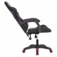 ΠΟΛΥΘΡΟΝΑ GAMING DARREN HM1203.01 ΜΑΥΡΟ-ΚΟΚΚΙΝΟ PVC 58.5x100x120Υεκ.