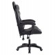 ΠΟΛΥΘΡΟΝΑ GAMING DARREN HM1203.10 ΜΑΥΡΟ-ΓΚΡΙ PVC 60x60x120Υεκ.