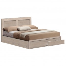 ΚΡΕΒΑΤΙ CAPRI HM665.02 ΜΕ 2 ΣΥΡΤΑΡΙΑ ΜΕΛΑΜΙΝΗ SONAMA ΓΙΑ ΣΤΡΩΜΑ 120x200εκ.