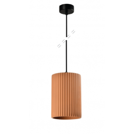4062-Terracotta Inlight Κρεμαστό Γύψινο Φωτιστικό E27, Κεραμιδί, D:22x15cm(4062-Terracotta)