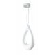 4103-B-White Inlight Κρεμαστό Γύψινο Φωτιστικό G9, Λευκό, D:25,4x17cm(4103-B-White)