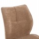 ΣΕΤ ΤΡΑΠΕΖΑΡΙΑΣ 5ΤΜΧ GAFF HM10953.03 ΚΕΡΑΜΙΚΟ TOP--ΥΦΑΣΜΑ TAUPE & ΜΕΤΑΛ.ΠΟΔΙΑ ΜΑΥΡΑ