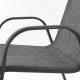 ΣΕΤ ΤΡΑΠΕΖΑΡΙΑΣ 5ΤΜΧ ADAM HM10897.01 ΤΡΑΠΕΖΙ 110x60εκ & 4 ΠΟΛΥΘΡΟΝΕΣ--ΓΚΡΙ