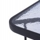 ΣΕΤ ΤΡΑΠΕΖΑΡΙΑΣ 5ΤΜΧ ADAM HM10897.01 ΤΡΑΠΕΖΙ 110x60εκ & 4 ΠΟΛΥΘΡΟΝΕΣ--ΓΚΡΙ