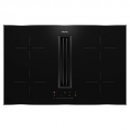 Miele KMDA 7272 FR-U 12120730 Επαγωγική Εστία Αυτόνομη με Απορροφητήρα 80x52εκ.