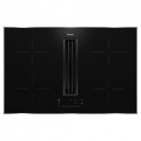 Miele KMDA 7272 FR-U 12120730 Επαγωγική Εστία Αυτόνομη με Απορροφητήρα 80x52εκ.