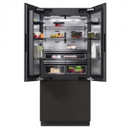 Miele KFMC3844 FD Εντοιχιζόμενο Ψυγείο Ντουλάπα 576lt NoFrost Υ212.3xΠ89.5xΒ60.8εκ. Μαύρο MasterCool FrenchDoor D (12866750)