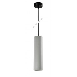 4064-Gray InLight Κρεμαστό Γύψινο Φωτιστικό GU10, Γκρι, D: 29,5x7,7cm (4064-Gray)