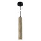 4090 InLight Κρεμαστό φωτιστικό γκρι από travertine marble 1XGU10 D:7,5 x 30cm (4090)