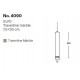 4090 InLight Κρεμαστό φωτιστικό γκρι από travertine marble 1XGU10 D:7,5 x 30cm (4090)