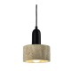 4086 InLight Κρεμαστό φωτιστικό γκρι από travertine marble 1XΕ27 D:15 x 20cm (4086)