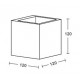 43064 InLight Επιτοίχιο φωτιστικό γκρι από travertine marble 1XG9 D:12 x 12cm (43064)