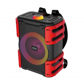 110583-0048 Akai ABTS-V25 – Φορητό Ηχείο 25W RMS με RGB LED, FM, USB/TF & Είσοδο Μικροφώνου (Karaoke)