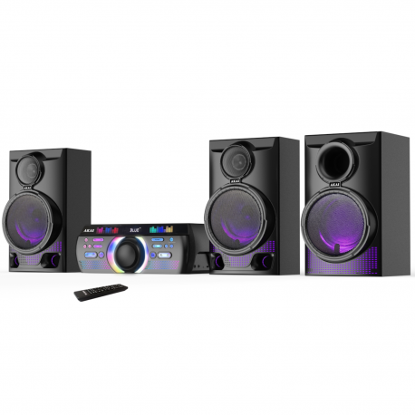 110582-0192 AKAI Trinitone Sound Fusion System 3.1 Ηχοσύστημα Home Entertainment με Bluetooth 5.0, 180W RMS