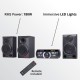 110582-0192 AKAI Trinitone Sound Fusion System 3.1 Ηχοσύστημα Home Entertainment με Bluetooth 5.0, 180W RMS