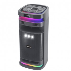 110583-0037 AKAI Sonic X12 Φορητό Ηχείο 100W με Bluetooth 5.3, FM, TWS & Ασύρματο Μικρόφωνο