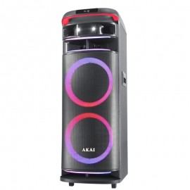 110583-0036 AKAI Party Speaker 1200 Φορητό Ηχείο Πάρτι 100W με Bluetooth 5.3, FM & TWS