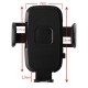 15148-0009 NSP N27 (8348181) Universal Bάση στήριξης κινητών αεραγωγoύ αυτοκινήτου 360°