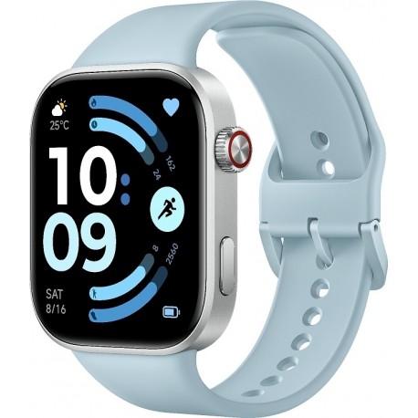 Xiaomi BHR08CIGL Redmi Watch 6 Aluminium 46mm με Παλμογράφο (Glacier Blue)